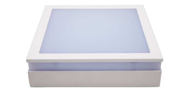 LED明装面板灯方形24W  白光 021系列