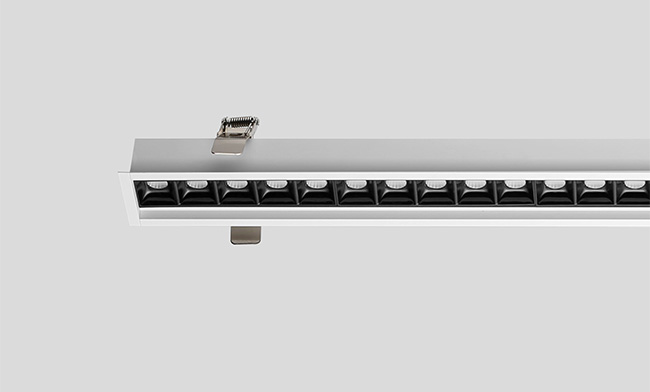 1208X56X35mm LED铝材嵌装智能办公灯 45W